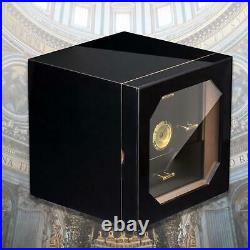 Portable Cigar Humidor Humidifier 3 Layers Cigar Box Container with Hygrometer