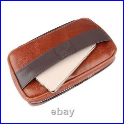Portable Classic Cigar Case Travel Leather Cigar Cigarrate Box Pocket Pouch Gift