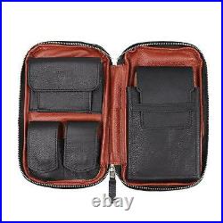 Portable Humidor Cigar Case Travel Cigar Box Pocket Holder Leather Humidor
