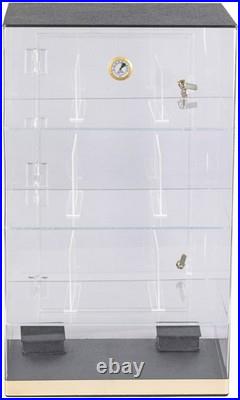 Prestige Import Group Roosevelt Large Counter Top Acrylic Display Cigar Humidor