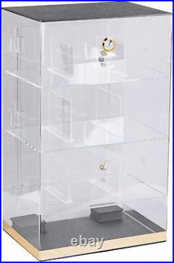 Prestige Import Group Roosevelt Large Counter Top Acrylic Display Cigar Humidor