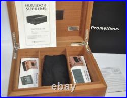 Prometheus France Milano Series Rosewood 50 Sigar Humidor MIB
