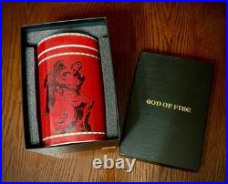 Prometheus God of Fire Porcelain Cigar Jar 2010 New in Box-rare