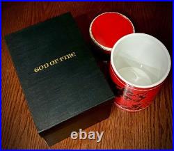 Prometheus God of Fire Porcelain Cigar Jar 2010 New in Box-rare