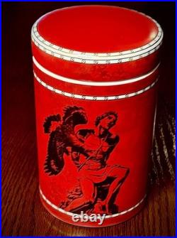 Prometheus God of Fire Porcelain Cigar Jar 2010 New in Box-rare