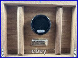 Prometheus Travel Humidor Rosewood Veneer Protective Travel Case