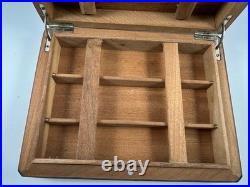 Prometheus Travel Humidor Rosewood Veneer Protective Travel Case