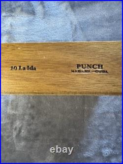 Punch La Isla 2018 Limited Edition Serialized Wood Cigar Box #6681/1000