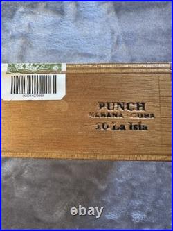 Punch La Isla 2018 Limited Edition Serialized Wood Cigar Box #6681/1000