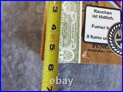 Punch La Isla 2018 Limited Edition Serialized Wood Cigar Box #6681/1000