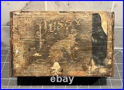 Pussy Cat Wood Cigar Box 1908 Windsor PA Londres Factory? RARE