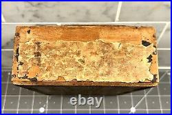 Pussy Cat Wood Cigar Box 1908 Windsor PA Londres Factory? RARE
