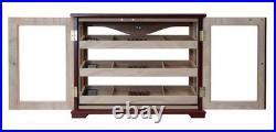 Quality 250+ CT Count Cigar Humidor Humidifier Wooden Case Box Hygrometer 71b