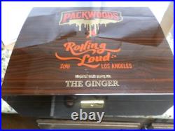 RARE PACKWOODS X BOSS CIGAR HUMIDIFIER BOX GORGEOUS WOOD FINISH, With2 KEYS RARE PACKWOODS X BOSS CIGAR HUMIDIFIER BOX GORGEOUS WOOD FINISH, With2 KEYS