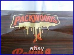 RARE PACKWOODS X BOSS CIGAR HUMIDIFIER BOX GORGEOUS WOOD FINISH, With2 KEYS RARE PACKWOODS X BOSS CIGAR HUMIDIFIER BOX GORGEOUS WOOD FINISH, With2 KEYS
