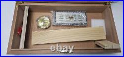RARE Vintage Large La Flor De Cuesta Rey Cigars Cedar Lined Humidor Box NEW RARE Vintage Large La Flor De Cuesta Rey Cigars Cedar Lined Humidor Box NEW