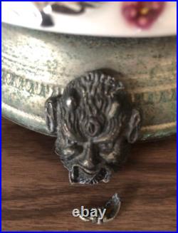REUGE Music Box Cigar Humidor Swiss Movement Mozart Blue Danube Vintage Damaged REUGE Music Box Cigar Humidor Swiss Movement Mozart Blue Danube Vintage Damaged