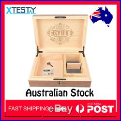 RYOT Humidor Combo Box 8x11 with 4x7 Insert Box Walnut FAST SHIPPING
