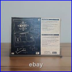RYOT Humidor Walnut Combo Box (8×11) Lockable with Tray and Glass Containers New RYOT Humidor Walnut Combo Box (8×11) Lockable with Tray and Glass Containers New