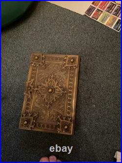 Rare 19th Century Scottish Gilt Brass or Bronze Cigar Box/Humidor Circa 1800s