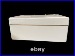 Rare Art Deco Style Wood Cigar Humidor Box by Ashton by Manning in Ireland