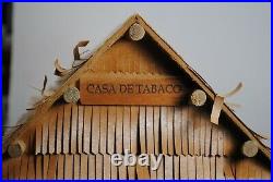 Rare Collectible La Flor Dominicana Casa De Tabaco Curing Barn Humidor Cedar