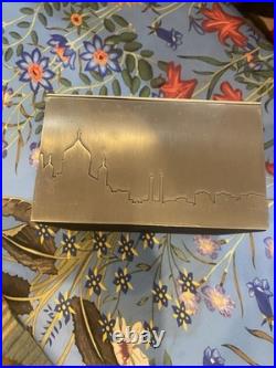 Rare Hammer & Sickle Pewter Cigar Box Humidor Collectible, No Longer Produced