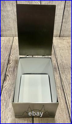 Rare Hammer & Sickle Pewter Cigar Box Humidor Collectible, No Longer Produced Rare Hammer & Sickle Pewter Cigar Box Humidor Collectible, No Longer Produced