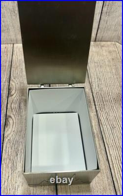 Rare Hammer & Sickle Pewter Cigar Box Humidor Collectible, No Longer Produced Rare Hammer & Sickle Pewter Cigar Box Humidor Collectible, No Longer Produced