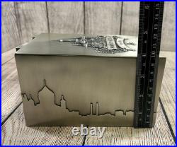 Rare Hammer & Sickle Pewter Cigar Box Humidor Collectible, No Longer Produced Rare Hammer & Sickle Pewter Cigar Box Humidor Collectible, No Longer Produced