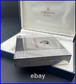 Rare, Limited Edition, Collectors, Karelia Silver Plated Cigarette Case In Box