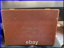 Rare Vintage GARCIA Y VEGA CIGARS STORE Advertising WOOD DOVETAILED HUMIDOR BOX Rare Vintage GARCIA Y VEGA CIGARS STORE Advertising WOOD DOVETAILED HUMIDOR BOX