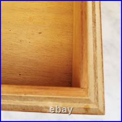 Read Humidor Jewelry Wooden Box Agresti Italian Briarwood Burl 11.25L x 8.75W