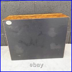 Read Humidor Jewelry Wooden Box Agresti Italian Briarwood Burl 11.25L x 8.75W