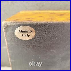 Read Humidor Jewelry Wooden Box Agresti Italian Briarwood Burl 11.25L x 8.75W