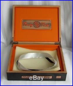 Rocky Patel Cigar Box Humidor Top Of The Line Design & Craft Laquer, Copper &