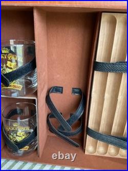 Rocky Patel Humidor And Whiskey Cigar Party Case + Bullish On Cigars Glasses