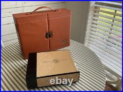 Rocky Patel Humidor And Whiskey Cigar Party Case + Bullish On Cigars Glasses