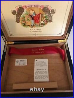 Romeo Y Julieta 125th Anniversario Cigar Box Humidor
