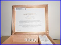 Romeo Y Julieta 150th Anniversary Limited Edition EMPTY Cigar Box / Humidor 2025