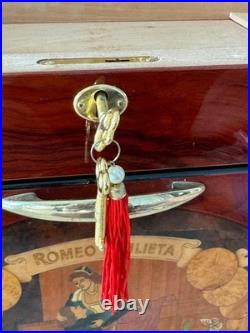 Romeo y Julieta Limited Edition 29/130 Luxury Lacquered Humidor Large Cigar Box