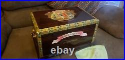 Romeo y julieta 125th anniversary Humidor cigar box