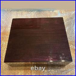 SIGLO Purple Cigar Box Humidor Rare Stylish Design