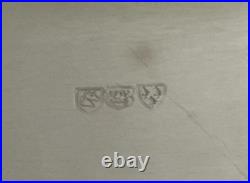 SILVERPLATE HUMIDOR with HERALDIC LION Friedrick Silver Co (pre Gorham) VINTAGE