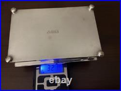 SILVERPLATE HUMIDOR with HERALDIC LION Friedrick Silver Co (pre Gorham) VINTAGE