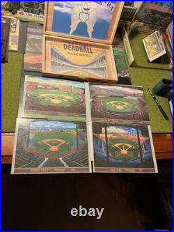 SOM Diamond Gems Deadball Cigar Box Stadium & 8 Historic Stadium Inserts! UNIQUE SOM Diamond Gems Deadball Cigar Box Stadium & 8 Historic Stadium Inserts! UNIQUE