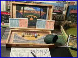 SOM Diamond Gems Deadball Cigar Box Stadium & 8 Historic Stadium Inserts! UNIQUE SOM Diamond Gems Deadball Cigar Box Stadium & 8 Historic Stadium Inserts! UNIQUE