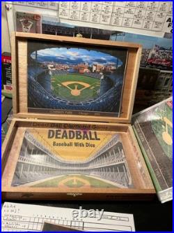 SOM Diamond Gems Deadball Cigar Box Stadium & 8 Historic Stadium Inserts! UNIQUE SOM Diamond Gems Deadball Cigar Box Stadium & 8 Historic Stadium Inserts! UNIQUE