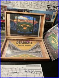 SOM Diamond Gems Deadball Cigar Box Stadium & 8 Historic Stadium Inserts! UNIQUE SOM Diamond Gems Deadball Cigar Box Stadium & 8 Historic Stadium Inserts! UNIQUE