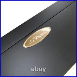 S. T. Dupont 001295 Cigar Case Black NEW JP